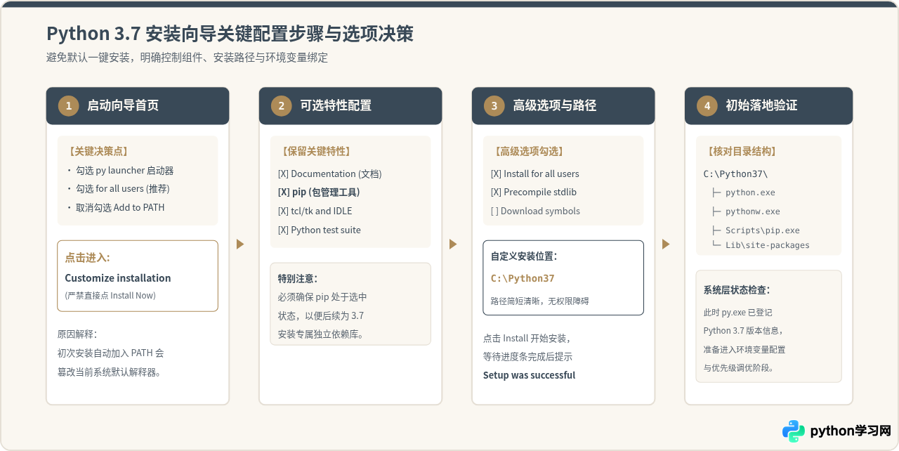 Windows安装Python 3.7并配置多版本共存环境变量