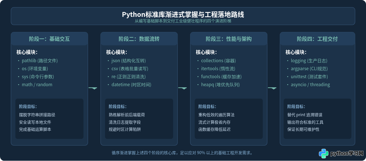 Python标准库包含哪些常用模块