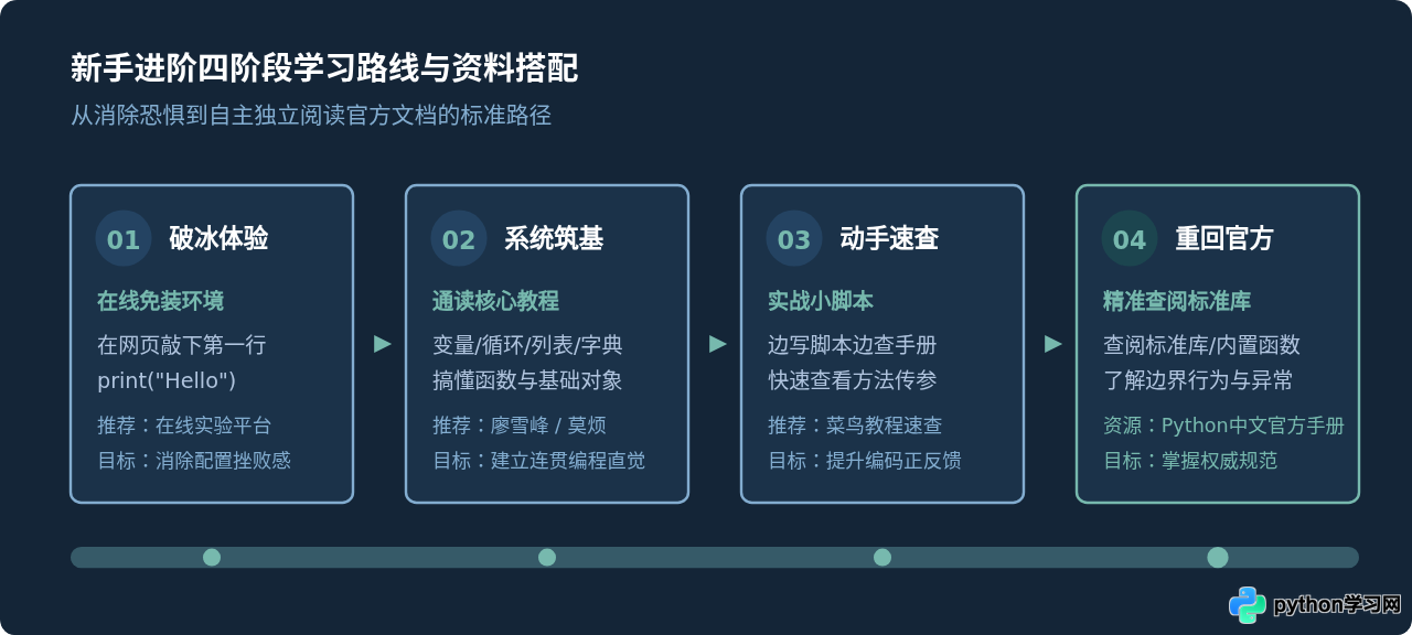 Python官方文档太难懂？这些中文学习网站更适合新手