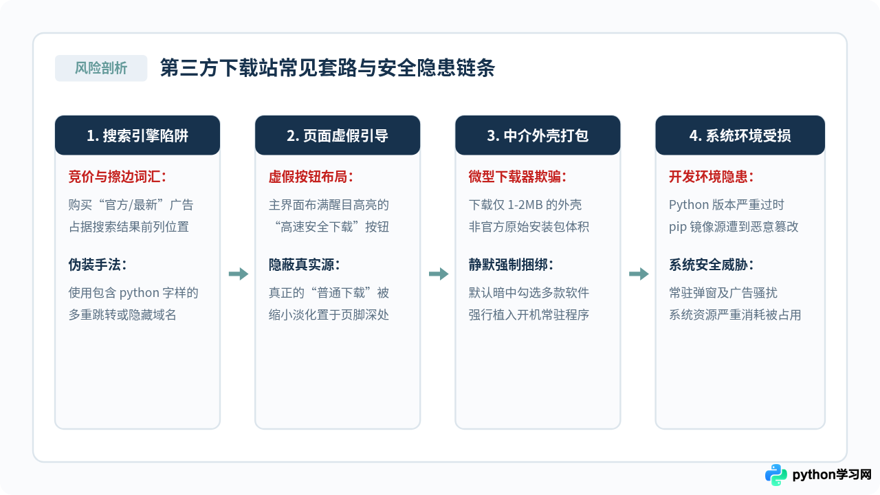 怎么辨别Python官网与第三方下载站