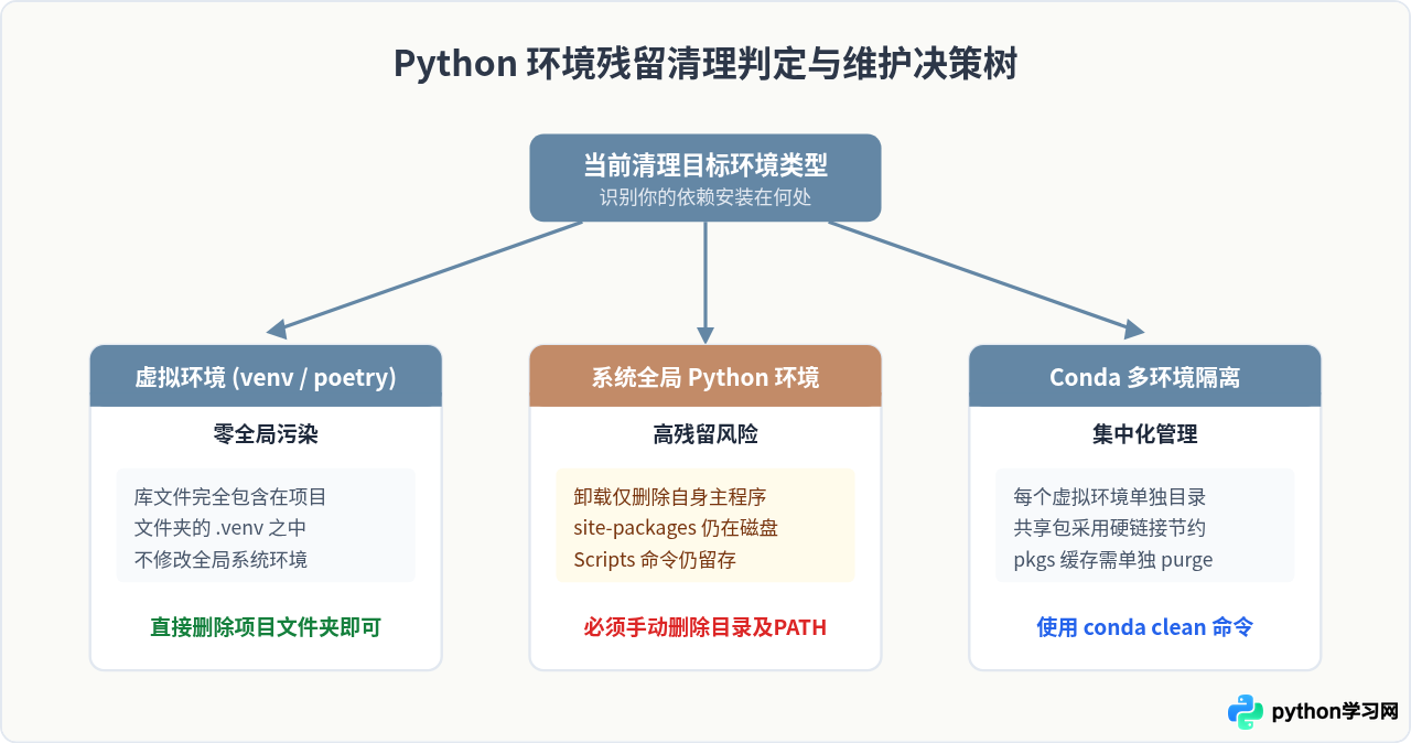 卸载Python后pip库会自动删除吗？site-packages残留清理指南