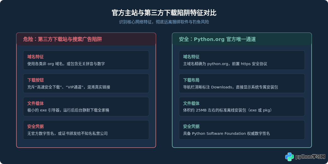 Python官网下载地址在哪？认准Python.org防钓鱼