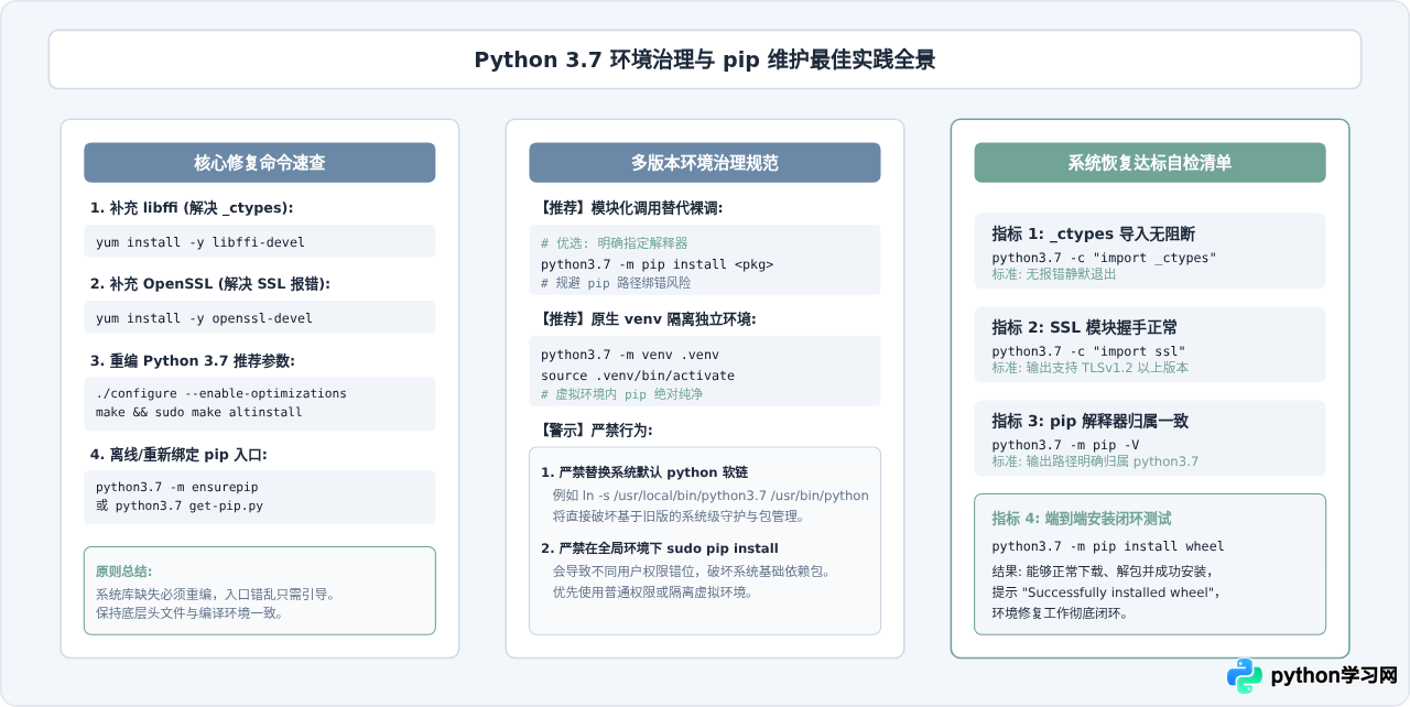 Python升级到3.7后pip库报错怎么解决