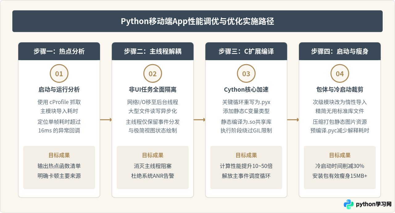 Python做App性能差吗？与Flutter和原生开发的对比分析