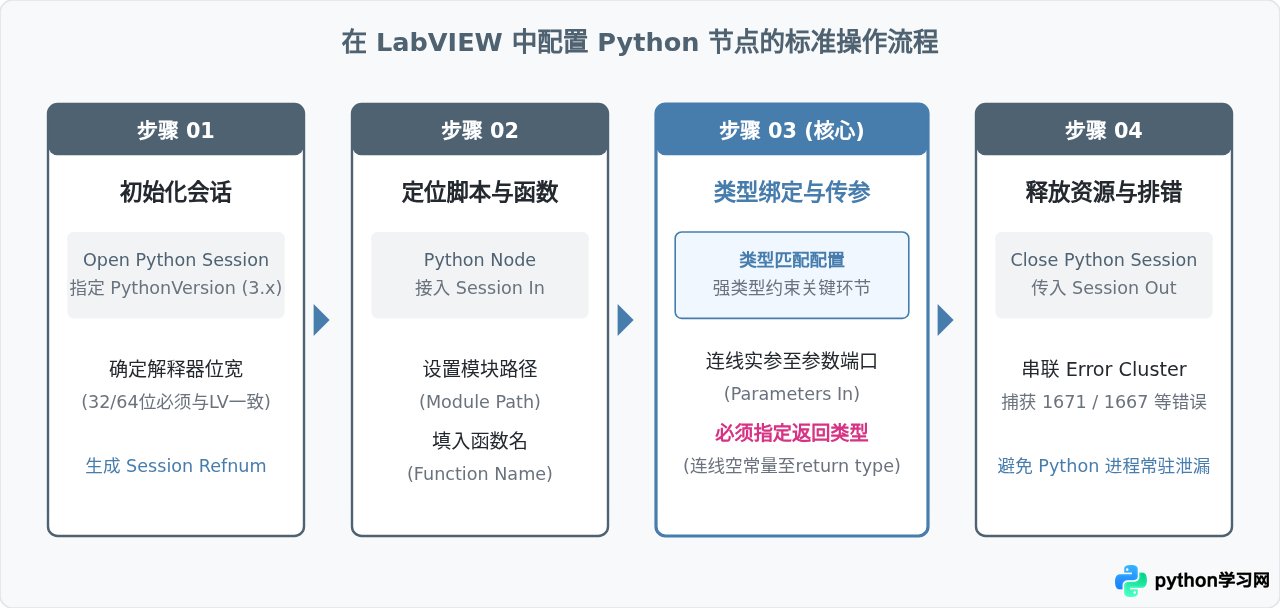 LabVIEW与Python交互时的数据类型转换规则详解