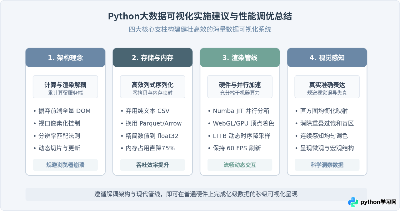 Python大数据可视化怎么做？推荐支持高性能渲染的可视化工具