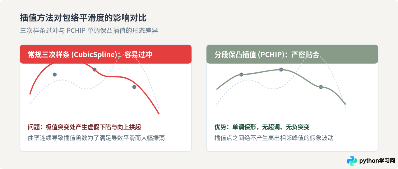 解决Python包络提取结果噪声大或不平滑的问题