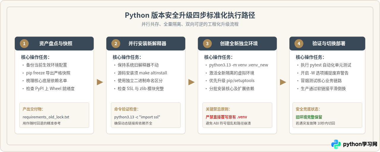 升级Python到最新版本需要注意什么