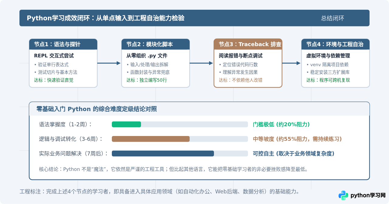 Python编程语言难学吗？零基础入门的真实难度评估