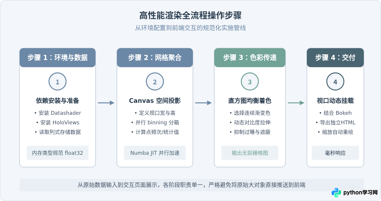Python大数据可视化怎么做？推荐支持高性能渲染的可视化工具