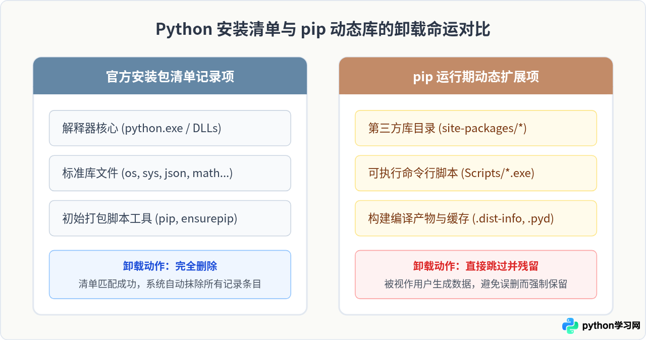 卸载Python后pip库会自动删除吗？site-packages残留清理指南