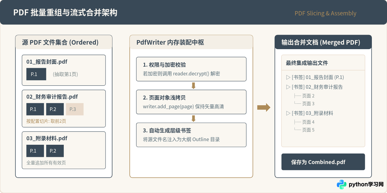 Python办公自动化：批量处理Excel与PDF的实用小工具开发