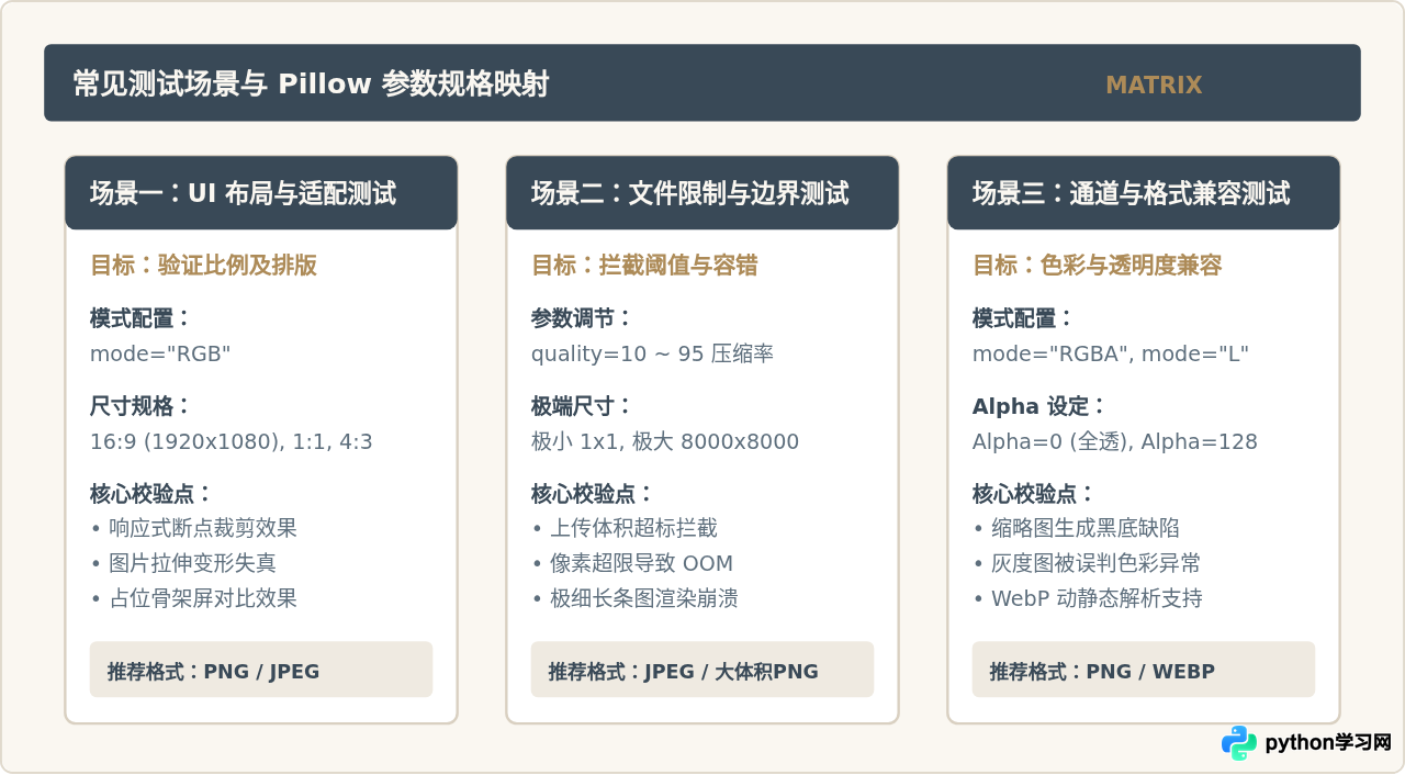 用Python Pillow库生成测试用图片素材