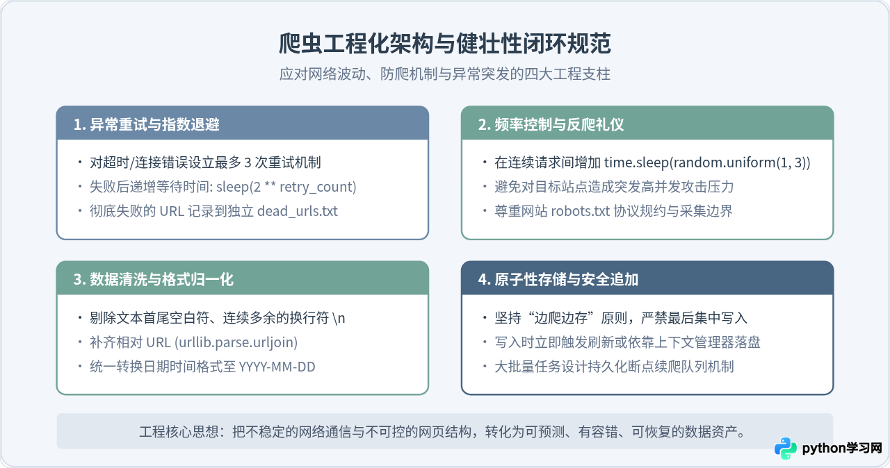 Python requests爬虫完整代码实例：网页获取、解析与数据存储