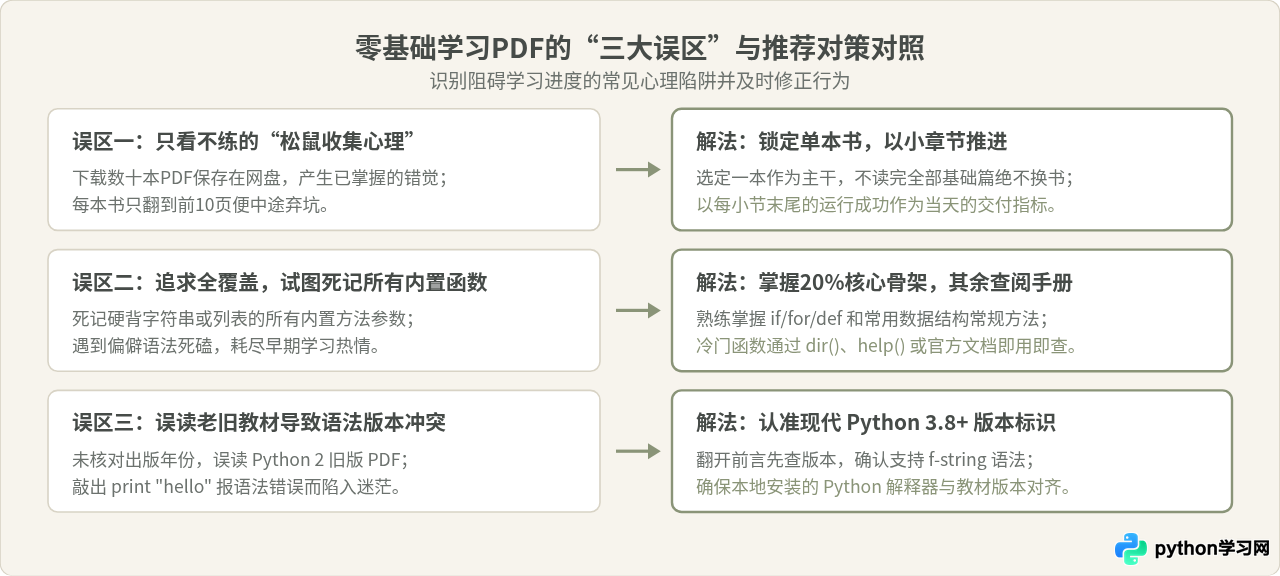 零基础学Python：精选基础语法PDF电子书推荐
