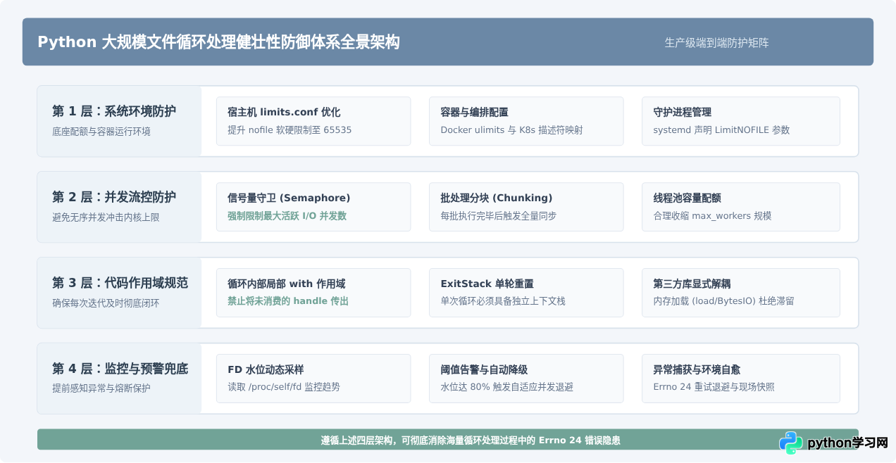 解决Python循环中使用with导致的Too many open files错误