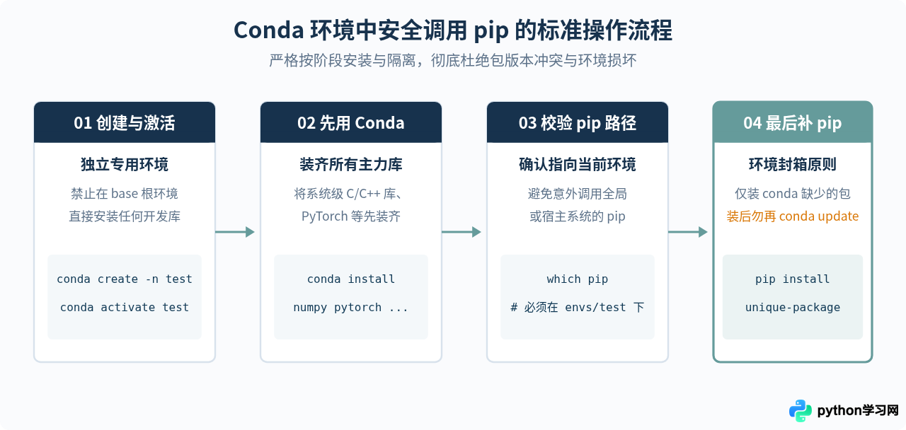 Python用pip还是conda下载库：两种包管理工具的区别与选择