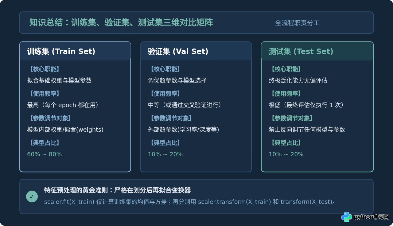 Python机器学习中的test set是什么？sklearn训练集与测试集划分