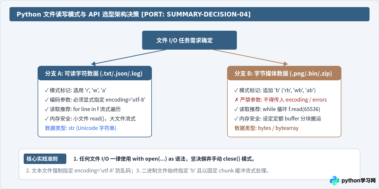 Python文件读写完整代码示例：使用with语句处理文本与二进制数据