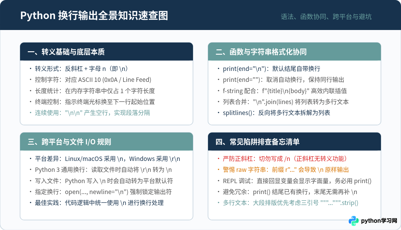 Python怎么使用\n转义字符实现换行输出