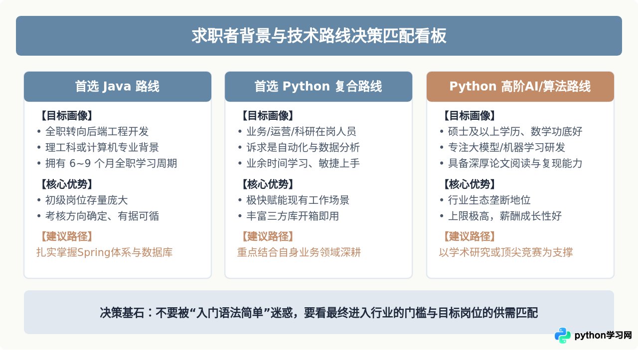 Python和Java哪个更好找工作：初级岗位竞争与入门难度对比