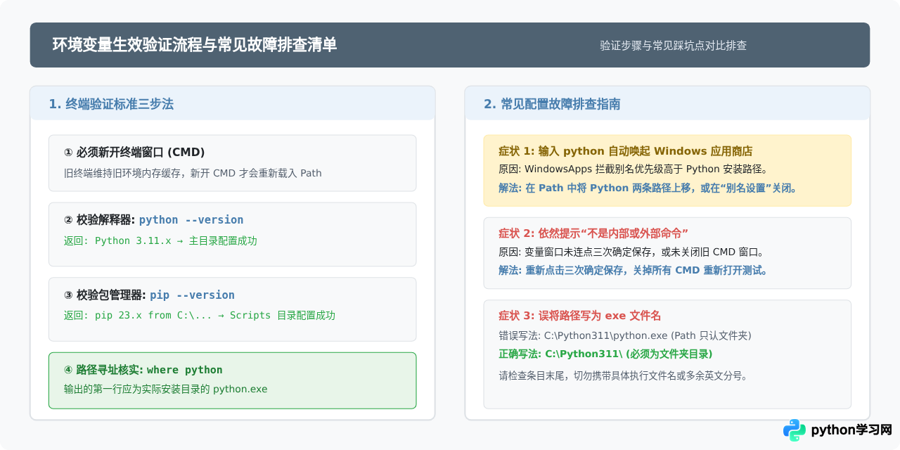 Win10手动添加Python环境变量的详细步骤