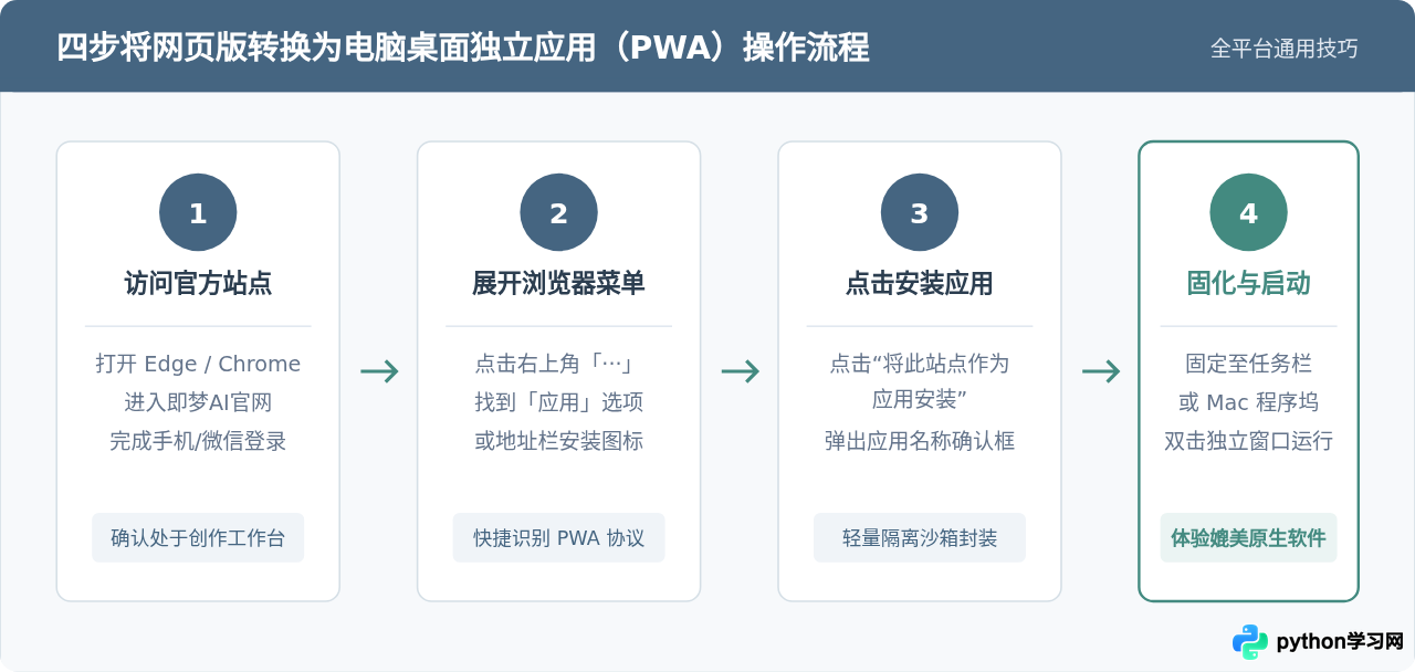 即梦AI有官方电脑版客户端吗？Windows/Mac下载与网页版使用指南