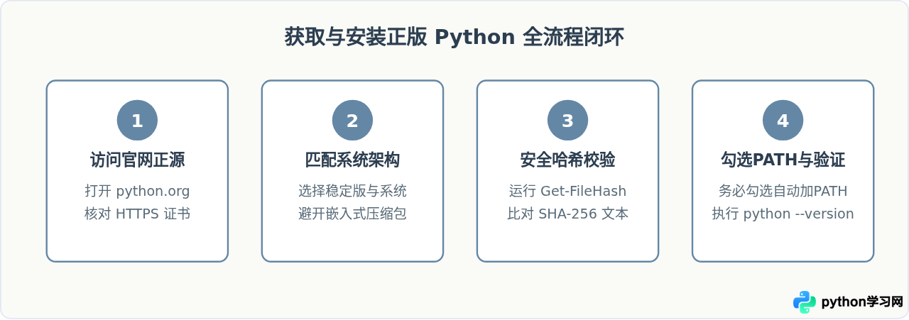 Python正版下载指南：怎么从Python.org获取官方安装包