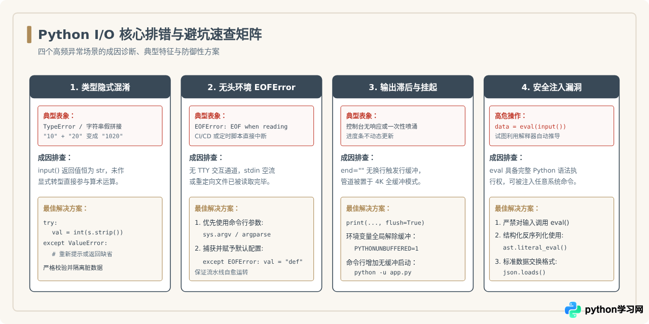 Python中input()与print()函数的详细用法及示例