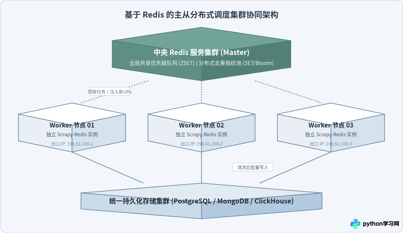 使用Scrapy框架构建高效Python数据抓取项目：从安装到分布式部署