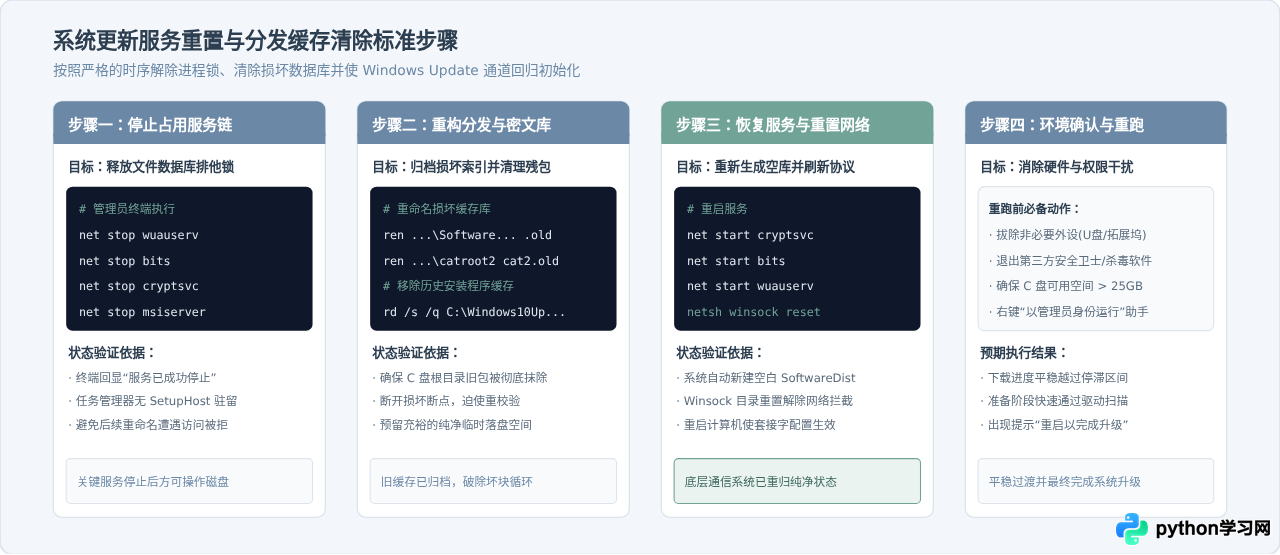 Win10安装助手卡在下载或准备阶段的解决方法