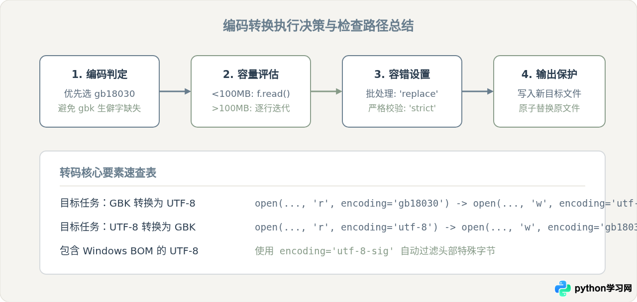 Python中怎么实现GBK与UTF-8文件编码转换
