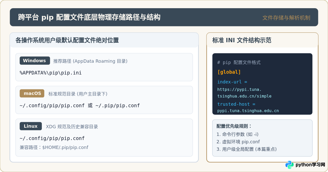 pip配置国内镜像源：加速Python包下载的永久设置方法