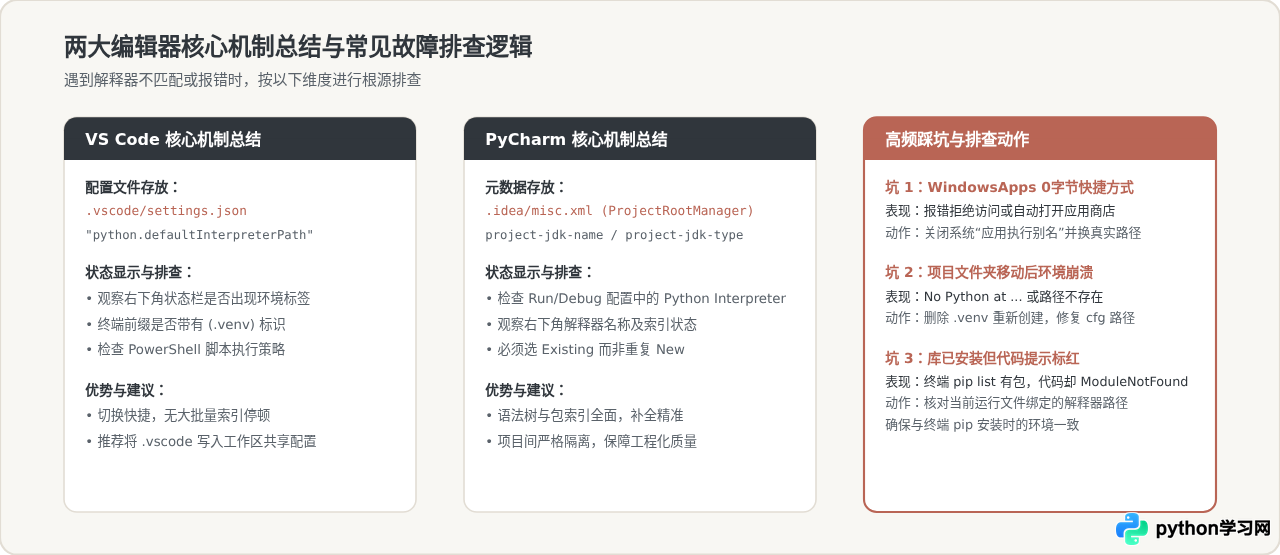 VS Code和PyCharm中怎么指定Python.exe解释器路径