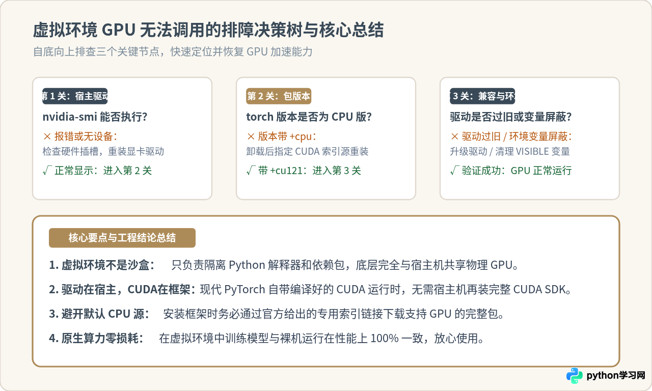 Python虚拟环境能直接调用本地GPU吗