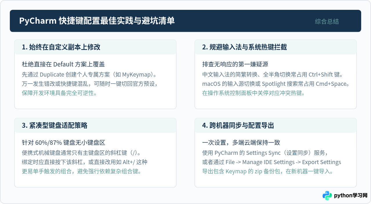 怎么修改PyCharm多行注释快捷键：自定义键位绑定教程