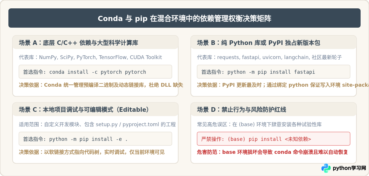 pip安装包到错误目录？解决Anaconda与Python共存时的依赖冲突