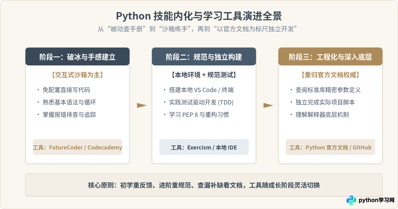 Python官方文档太难懂？这些交互式教程网站更适合练手