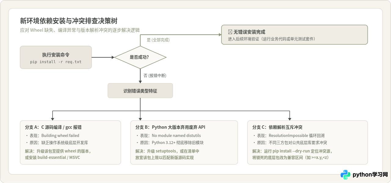 怎么将现有Python项目依赖迁移到新虚拟环境