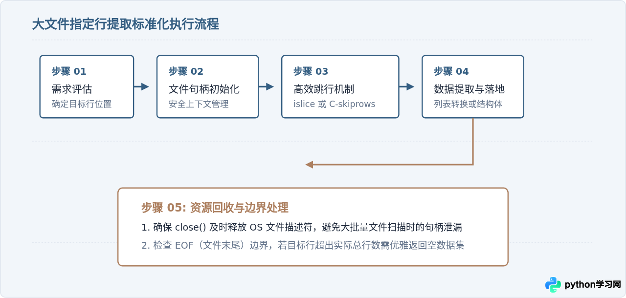 Python csv模块与pandas读取指定行性能对比