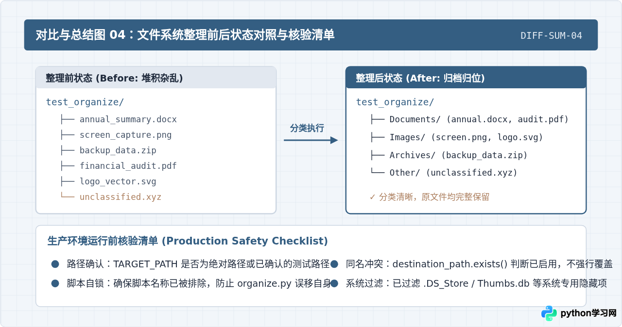 零基础写Python第一个小程序：自动化整理文件