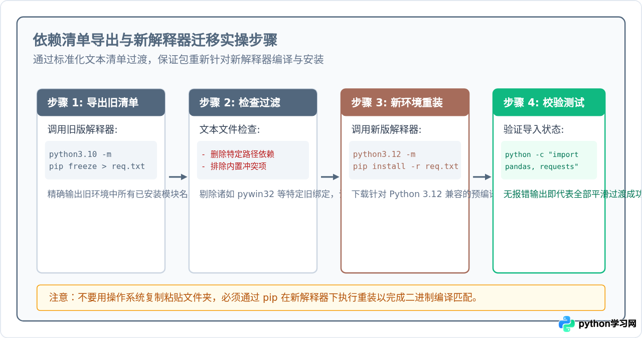 更新Python后pip第三方库丢失怎么办