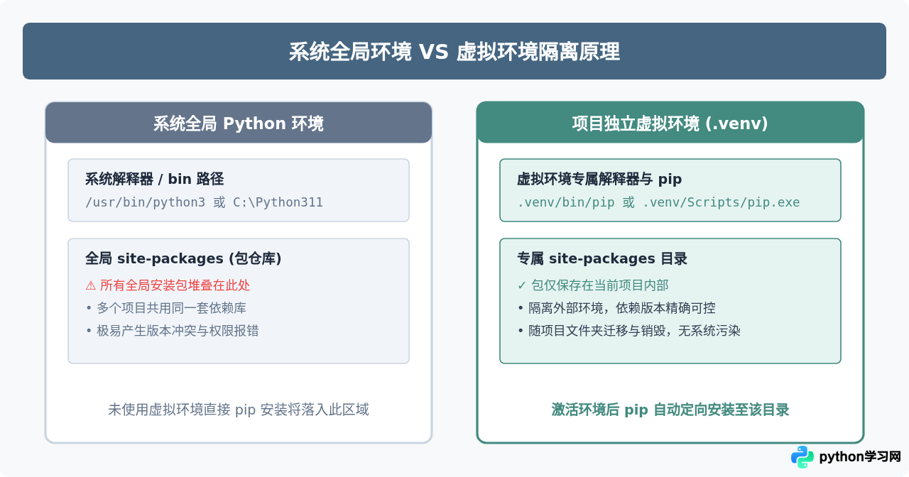 Python虚拟环境中怎么安装包