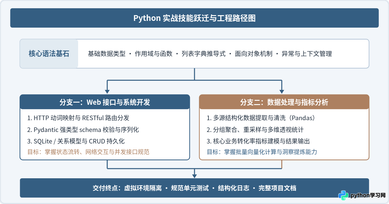 Python实战项目清单：通过Web开发与数据分析案例巩固编程技能