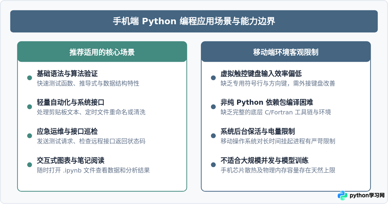 安卓和iOS手机上有哪些好用的Python编程App推荐