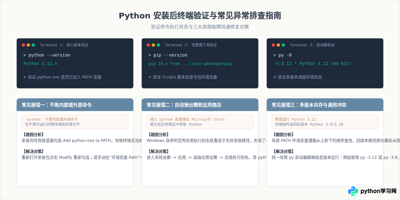 Windows系统Python官方安装包下载与安装步骤详解