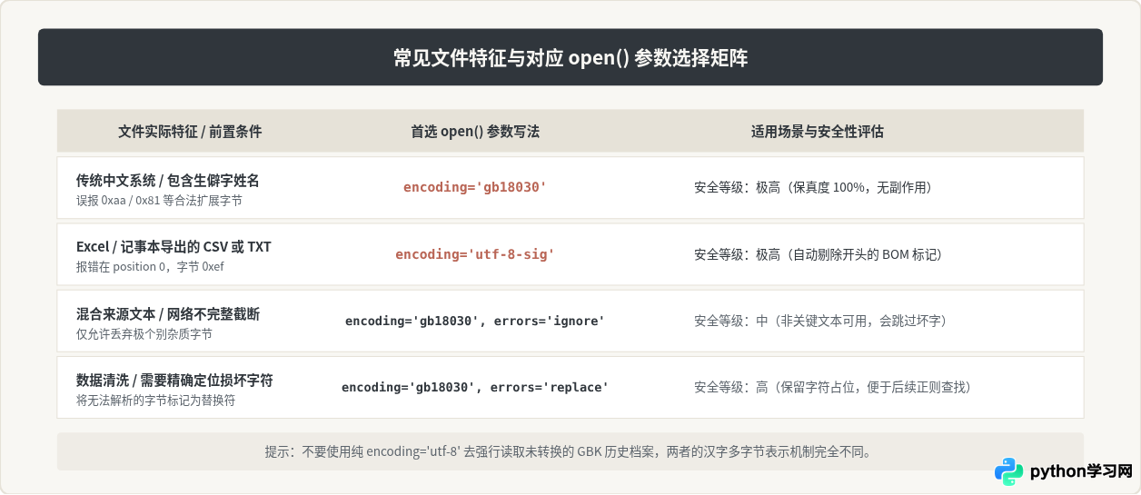 Python读取GBK文件报UnicodeDecodeError怎么修复