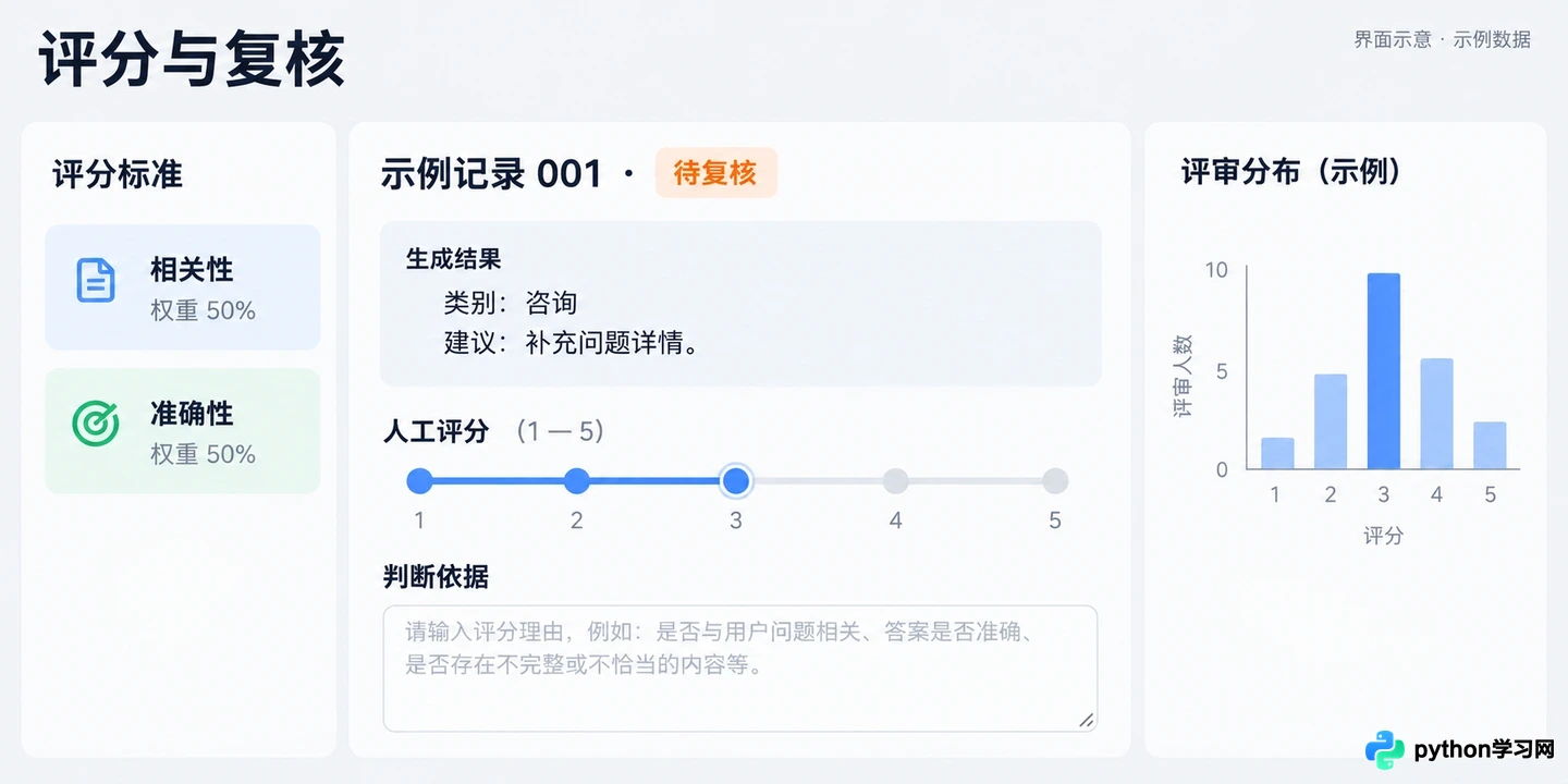 除了存储,优秀的AI提示词工具库还应具备评估与监控功能