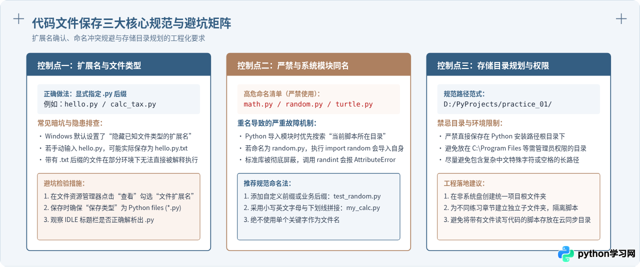 Python IDLE编辑器怎么保存和运行代码