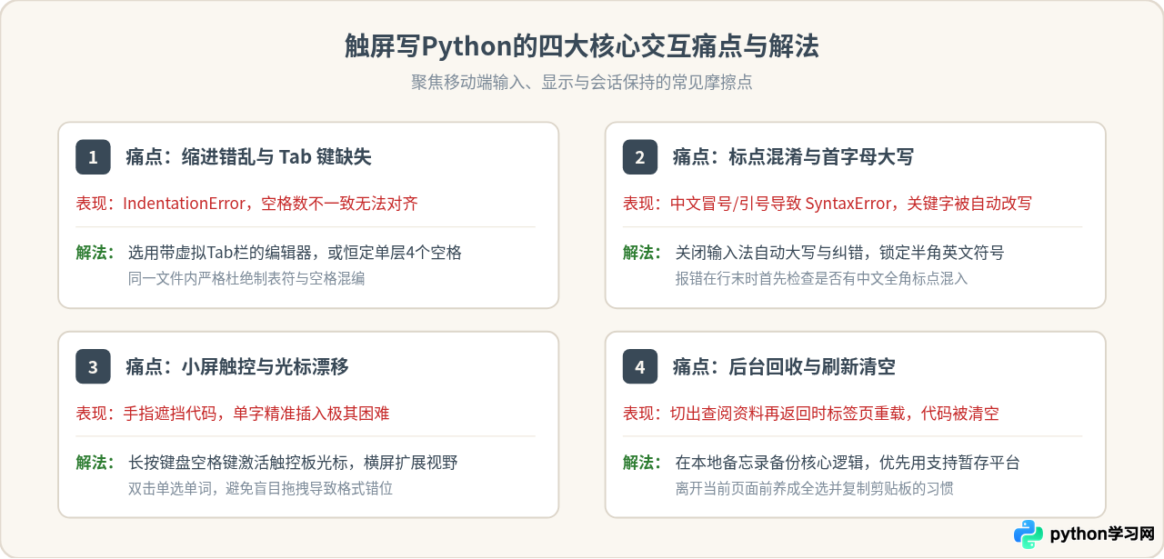 手机浏览器怎么用Python写代码？移动端在线编译体验评测